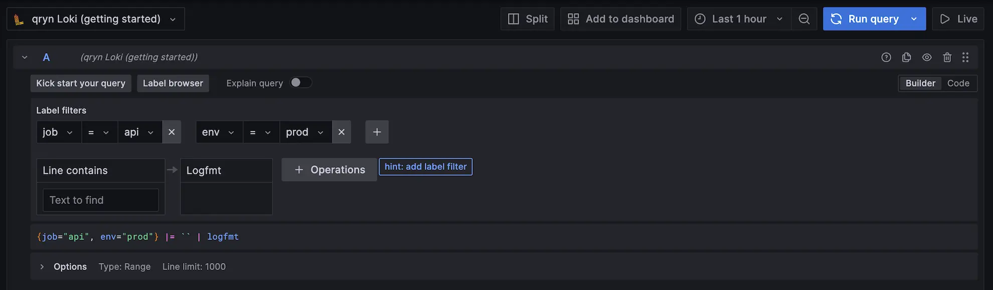 grafana query example